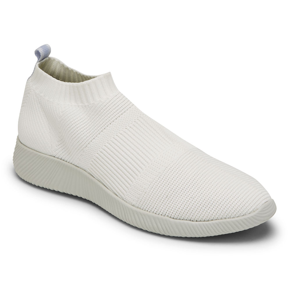 Rockport Sneakers For Womens White - City Lites Robyne Knit - TC7618294